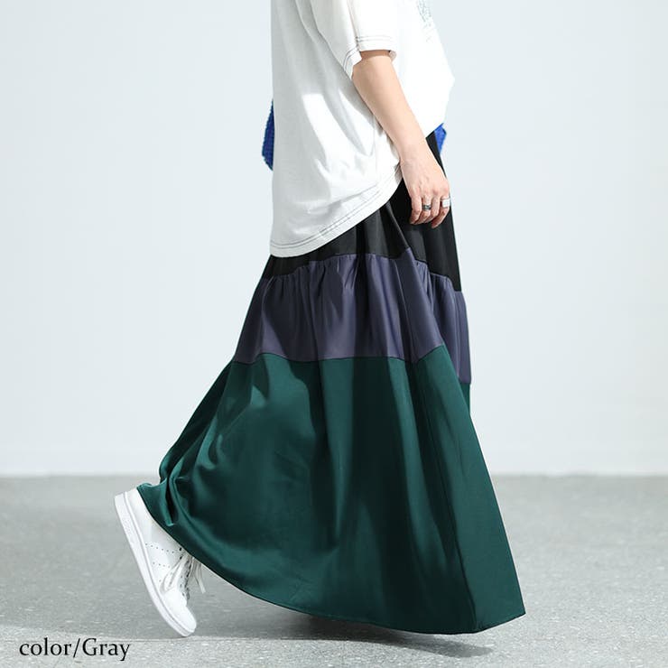 グリーン | 大きいサイズ レディース ボトムス | GOLDJAPAN　大きいサイズ専門店