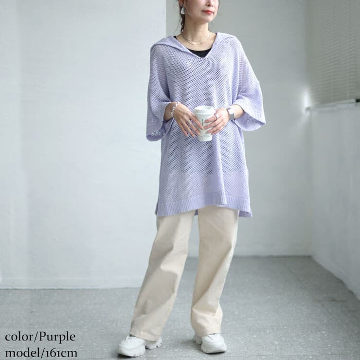 パープル | 大きいサイズ レディース トップス | GOLDJAPAN　大きいサイズ専門店