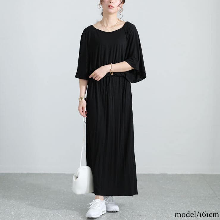 ブラック | 大きいサイズ レディース ワンピース | GOLDJAPAN　大きいサイズ専門店