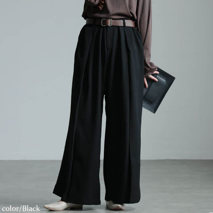 ブラック | 大きいサイズレディース パンツ ズボン | GOLDJAPAN　大きいサイズ専門店