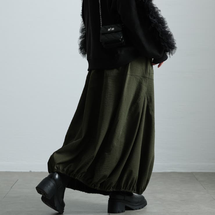 カーキ | 大きいサイズ レディース スカート | GOLDJAPAN　大きいサイズ専門店