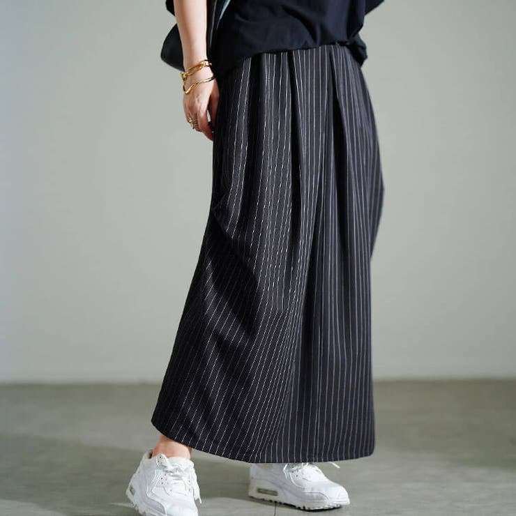 ブラック | 大きいサイズ レディース スカート | GOLDJAPAN　大きいサイズ専門店