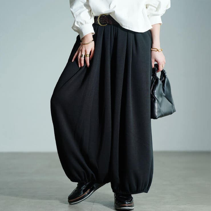 ブラック | 大きいサイズ レディース パンツ | GOLDJAPAN　大きいサイズ専門店