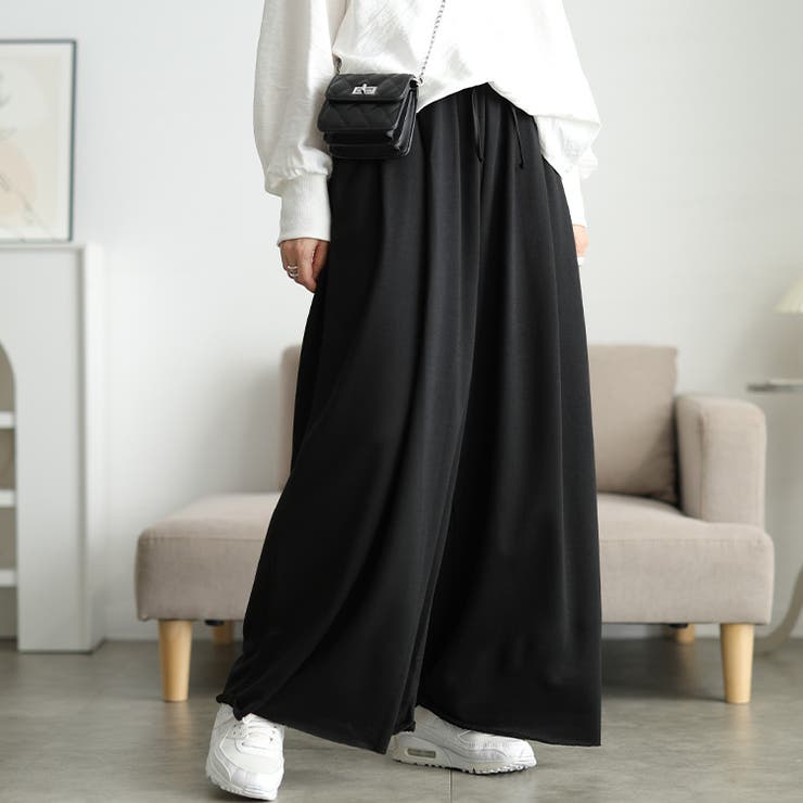 ブラック | 大きいサイズ レディース パンツ | GOLDJAPAN　大きいサイズ専門店