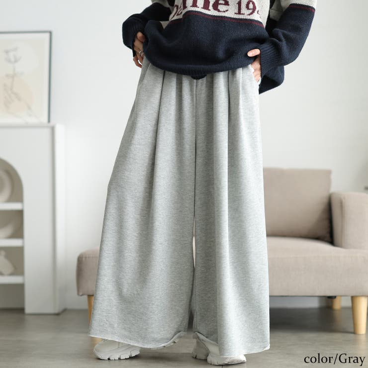 グレー | 大きいサイズ レディース パンツ | GOLDJAPAN　大きいサイズ専門店