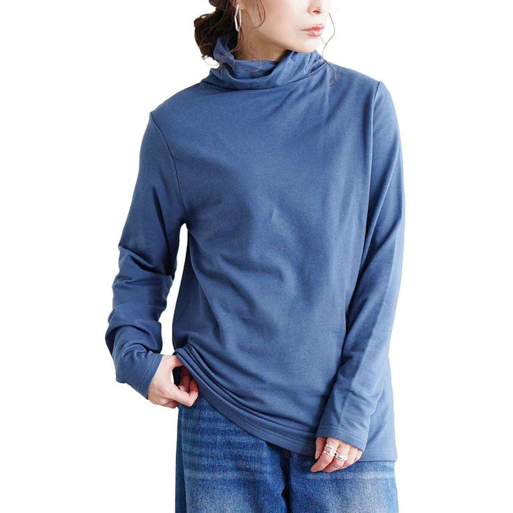 ブルー | 大きいサイズ レディース トップス | GOLDJAPAN　大きいサイズ専門店