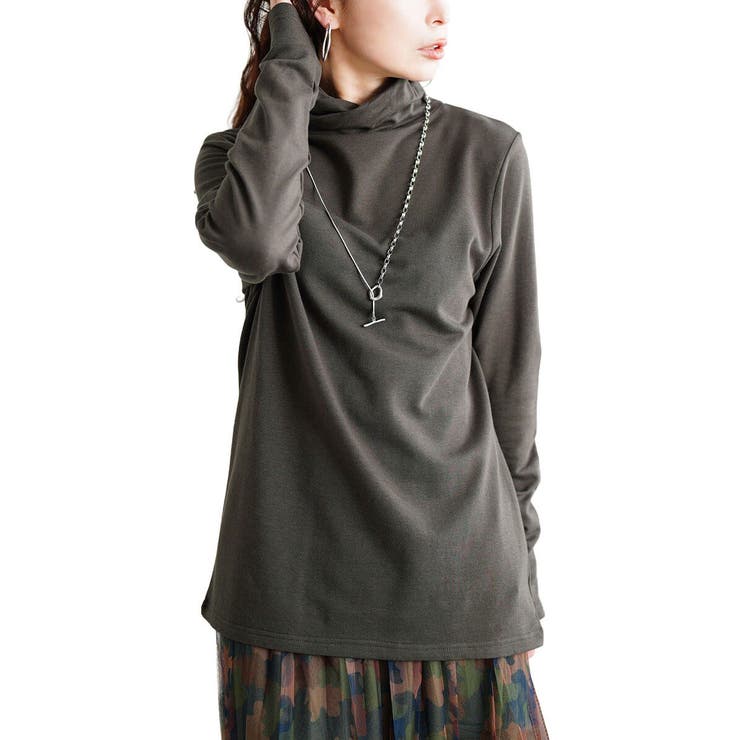 チャコール | 大きいサイズ レディース トップス | GOLDJAPAN　大きいサイズ専門店