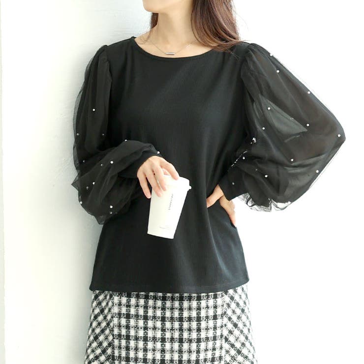 ブラック | 大きいサイズ レディース トップス | GOLDJAPAN　大きいサイズ専門店