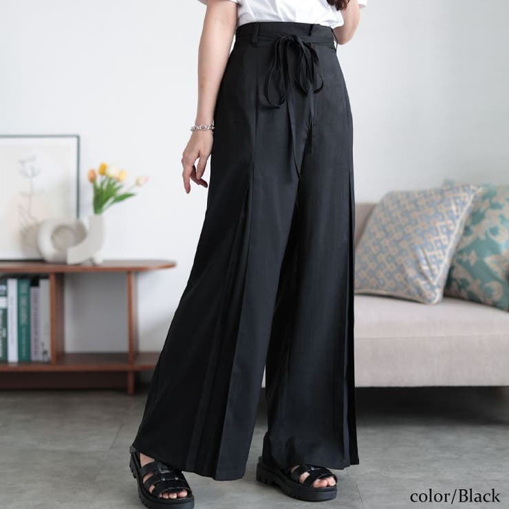 ブラック | 大きいサイズ レディース パンツ | GOLDJAPAN　大きいサイズ専門店