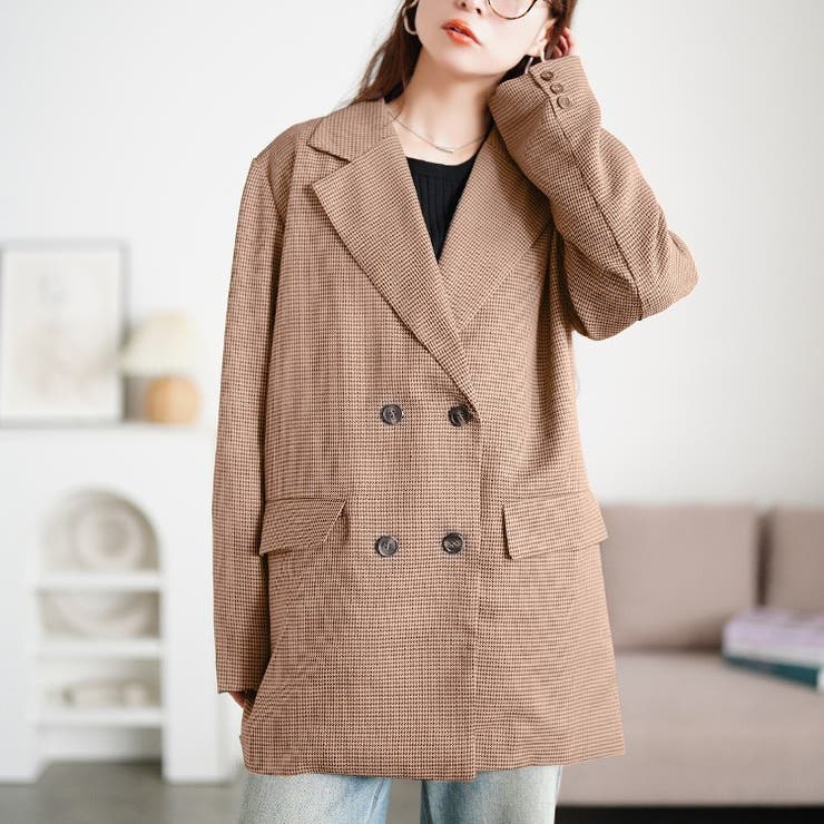 ブラウン | 大きいサイズ レディース アウター | GOLDJAPAN　大きいサイズ専門店