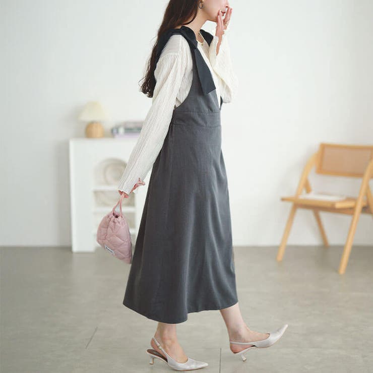 チャコール | 大きいサイズ レディース ワンピース | GOLDJAPAN　大きいサイズ専門店