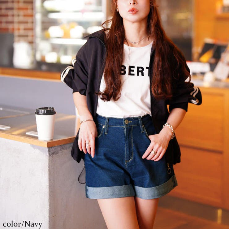 ネイビー | 大きいサイズレディース パンツ ズボン | GOLDJAPAN　大きいサイズ専門店