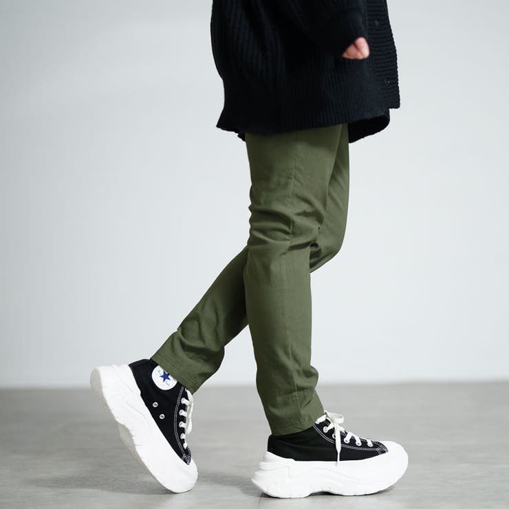 カーキ | 大きいサイズレディース パンツ ズボン | GOLDJAPAN　大きいサイズ専門店