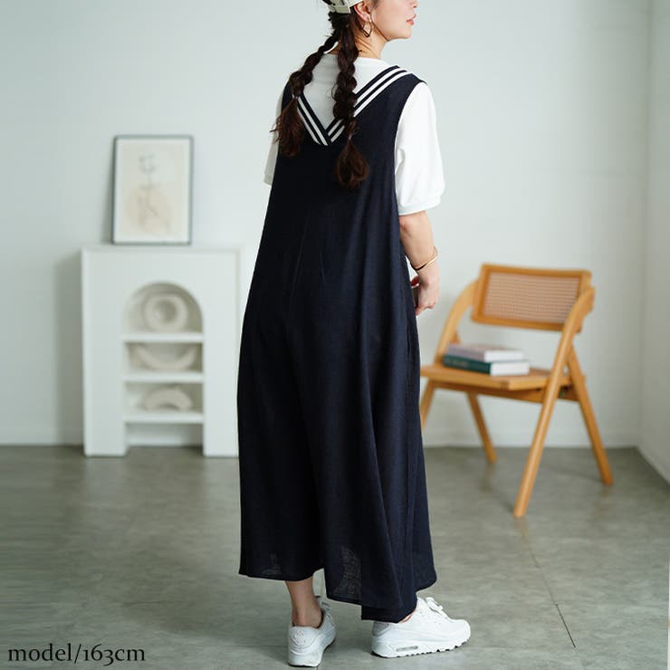 ネイビー | 大きいサイズ レディース ワンピース | GOLDJAPAN　大きいサイズ専門店