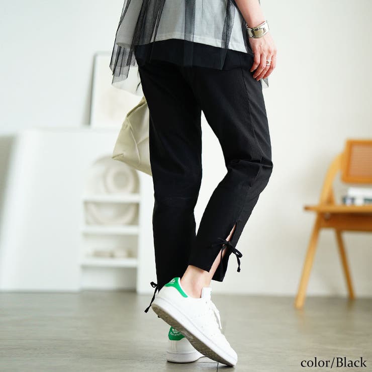 ブラック | 大きいサイズ レディース パンツ | GOLDJAPAN　大きいサイズ専門店
