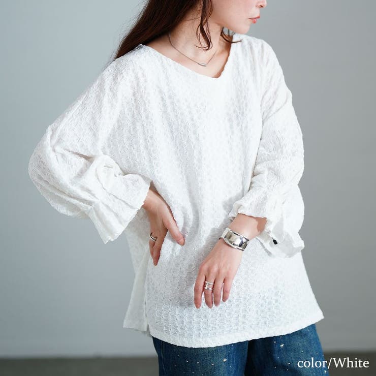 ホワイト | 大きいサイズ レディース トップス | GOLDJAPAN　大きいサイズ専門店