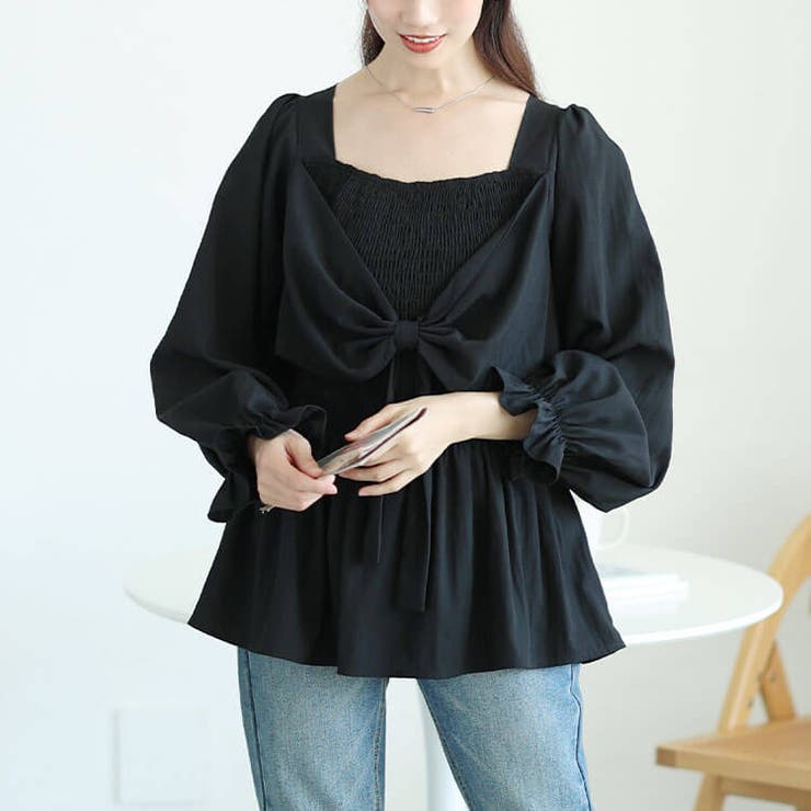 ブラック | 大きいサイズ レディース チュニック | GOLDJAPAN　大きいサイズ専門店