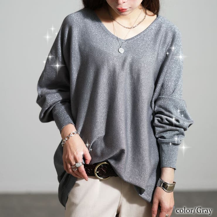 グレー | 大きいサイズ レディース トップス | GOLDJAPAN　大きいサイズ専門店