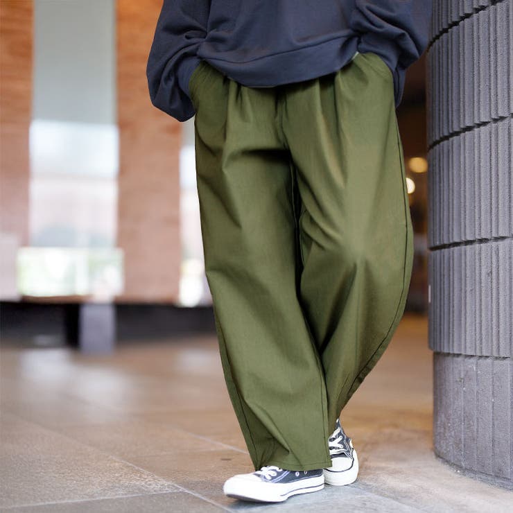 カーキ | 大きいサイズレディース パンツ ズボン | GOLDJAPAN　大きいサイズ専門店