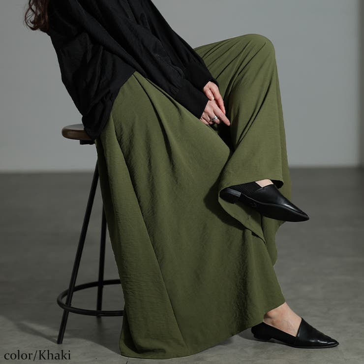 カーキ | 大きいサイズ レディース パンツ | GOLDJAPAN　大きいサイズ専門店