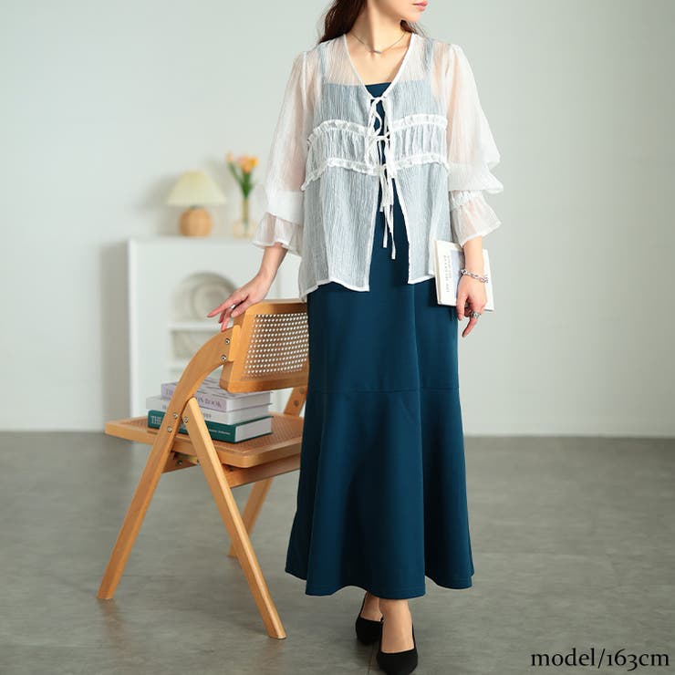 ブルー | 大きいサイズ レディース ワンピース | GOLDJAPAN　大きいサイズ専門店