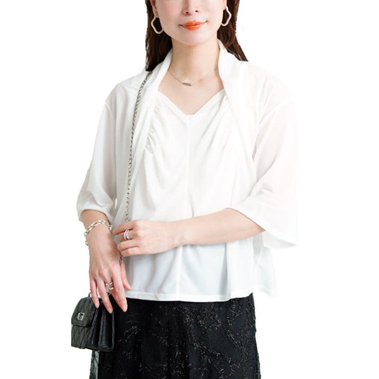 オフホワイト | 大きいサイズ レディース トップス | GOLDJAPAN　大きいサイズ専門店