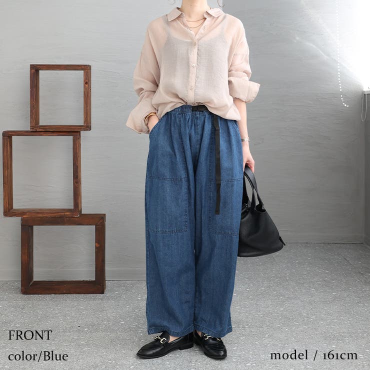 大きいサイズ レディース ボトムス[品番：GJ000019794