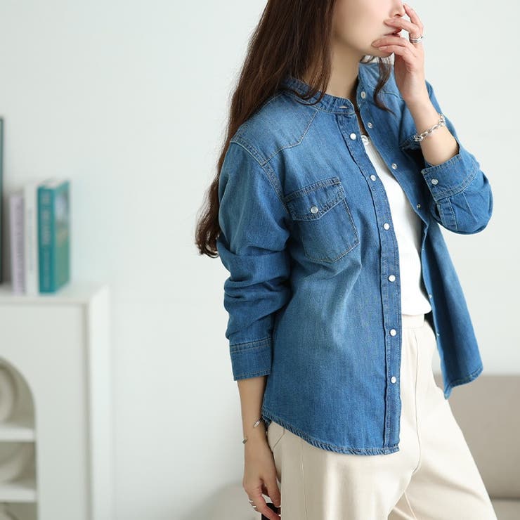 ブルー | 大きいサイズ レディース トップス | GOLDJAPAN　大きいサイズ専門店