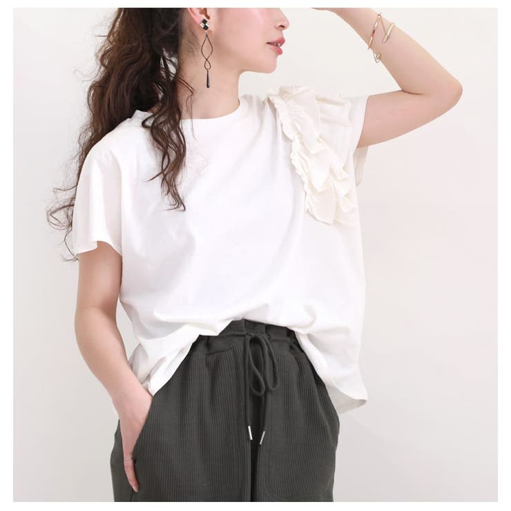 ホワイト | 大きいサイズ レディース トップス | GOLDJAPAN　大きいサイズ専門店