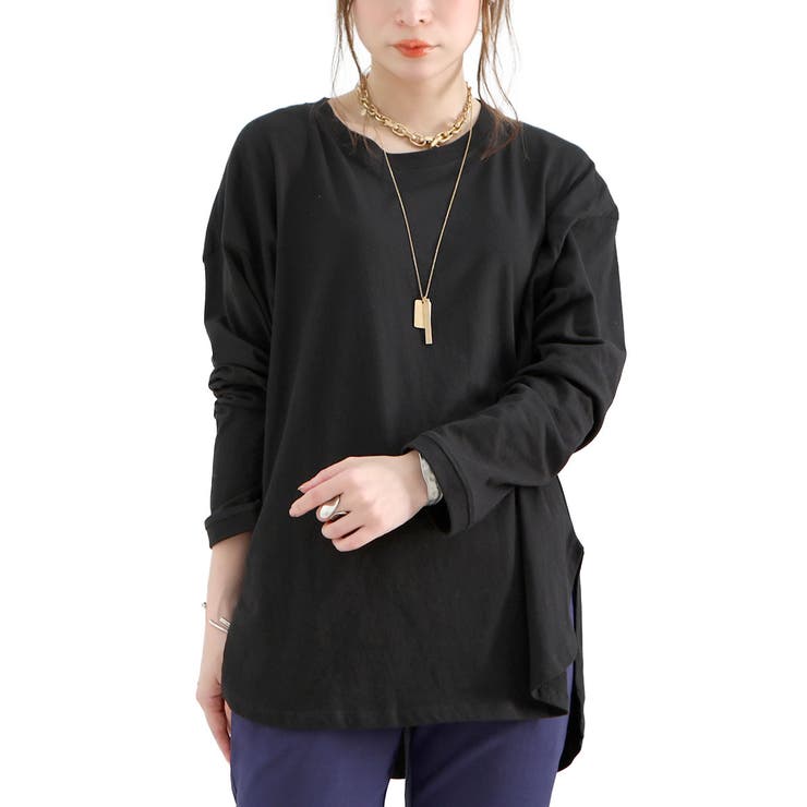 ブラック | 大きいサイズ レディース トップス | GOLDJAPAN　大きいサイズ専門店