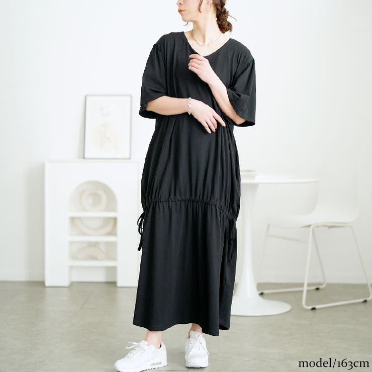 ブラック | 大きいサイズ レディース ワンピース | GOLDJAPAN　大きいサイズ専門店
