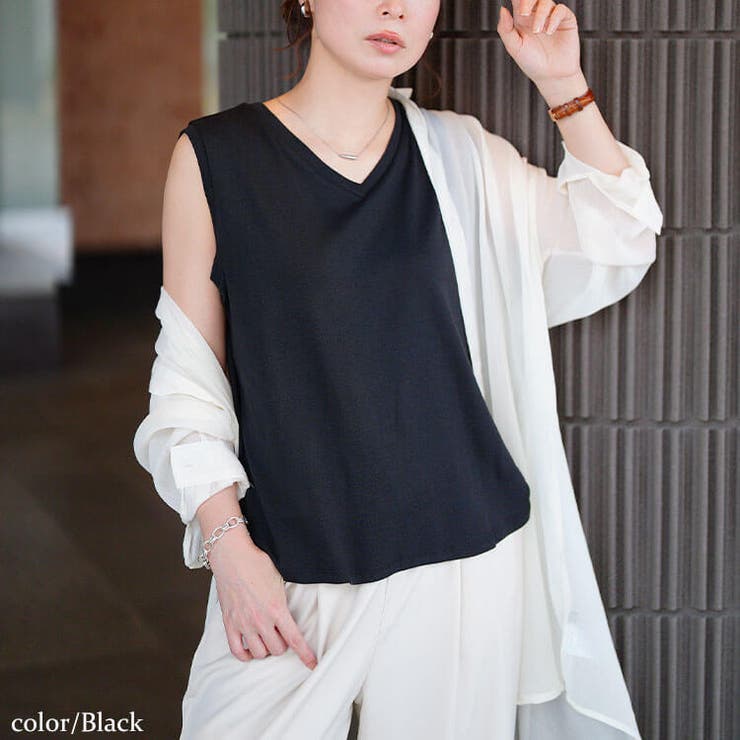 ブラック | 大きいサイズ レディース トップス | GOLDJAPAN　大きいサイズ専門店