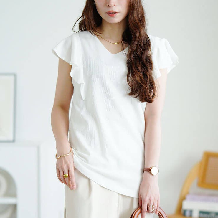 ホワイト | 大きいサイズ レディース トップス | GOLDJAPAN　大きいサイズ専門店