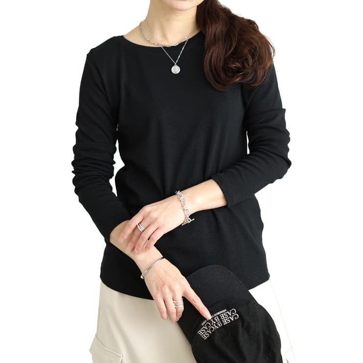 ブラック | 大きいサイズ レディース トップス | GOLDJAPAN　大きいサイズ専門店