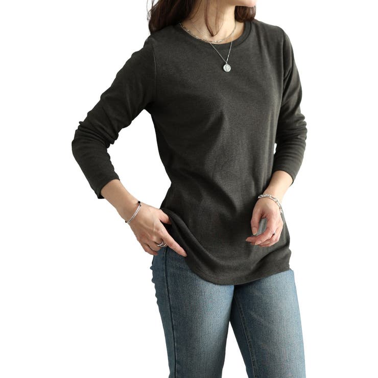 チャコールグレー | 大きいサイズ レディース トップス | GOLDJAPAN　大きいサイズ専門店