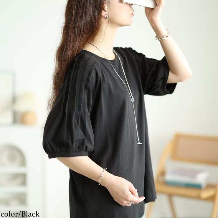 ブラック | 大きいサイズ レディース トップス | GOLDJAPAN　大きいサイズ専門店