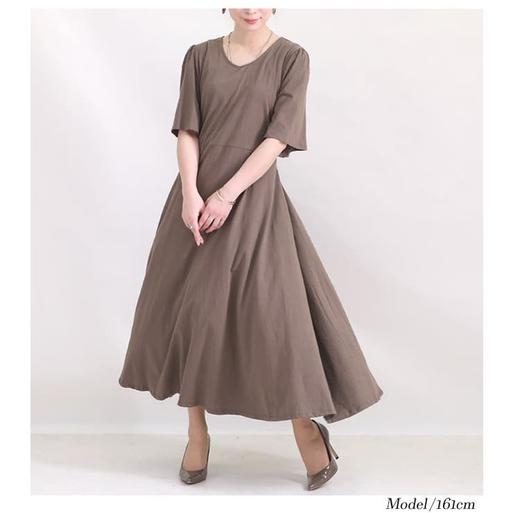 大きいサイズレディース ワンピース ウエストリボンワンピース 品番 Gj Goldjapan 大きいサイズ専門店 ゴールドジャパン のレディースファッション通販 Shoplist ショップリスト