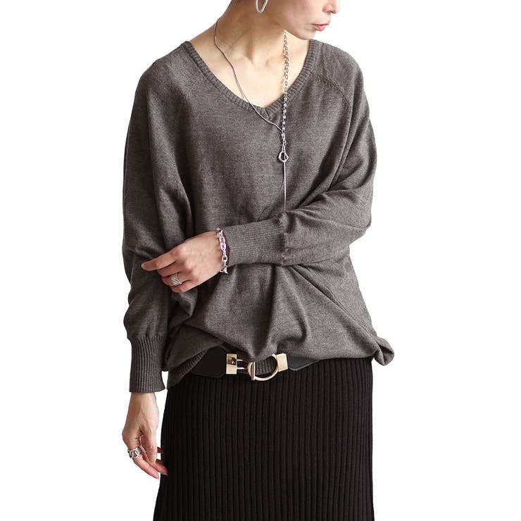 杢グレー | 大きいサイズ レディース トップス | GOLDJAPAN　大きいサイズ専門店