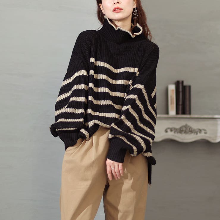 【KR】新品未着用⭐︎cygne シーニュ⭐︎ボーダートップス⭐︎ シーニュ Cygne ボーダートップス