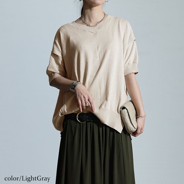 ライトグレー | 大きいサイズ レディース トップス | GOLDJAPAN　大きいサイズ専門店