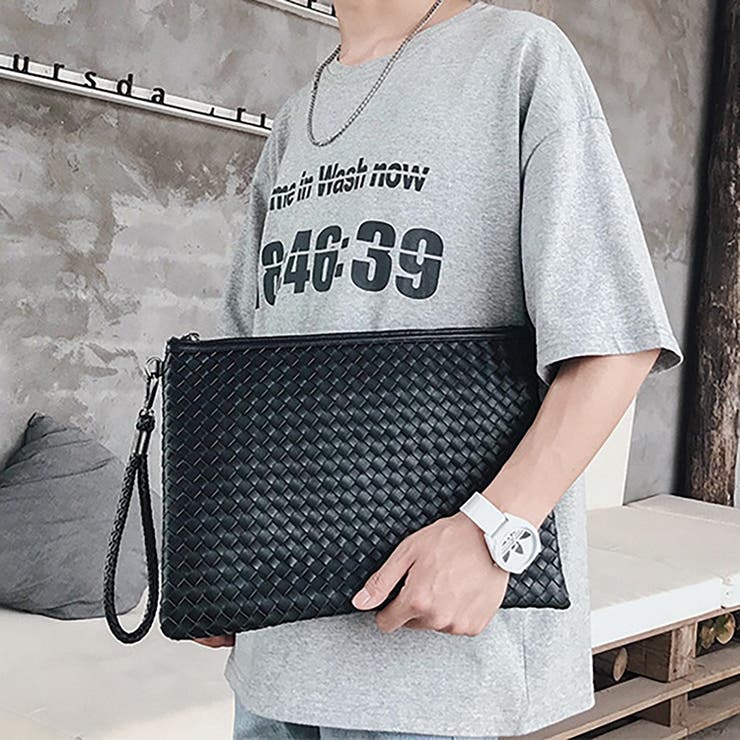 トゴ L字ジップクラッチバッグ | 大人のバッグ・財布