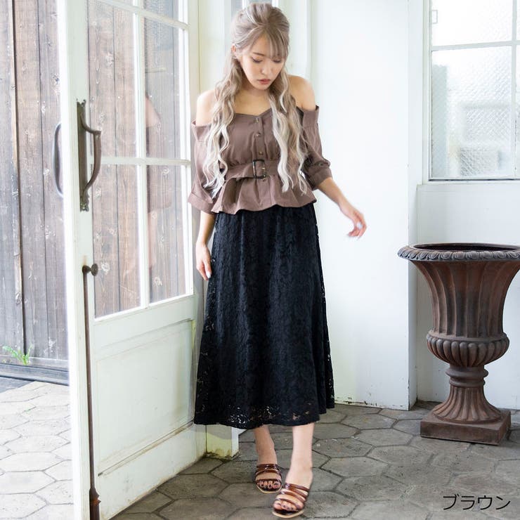 ドッキングオフショルワンピース 品番 Gorw Gorge ゴージ のレディースファッション通販 Shoplist ショップリスト