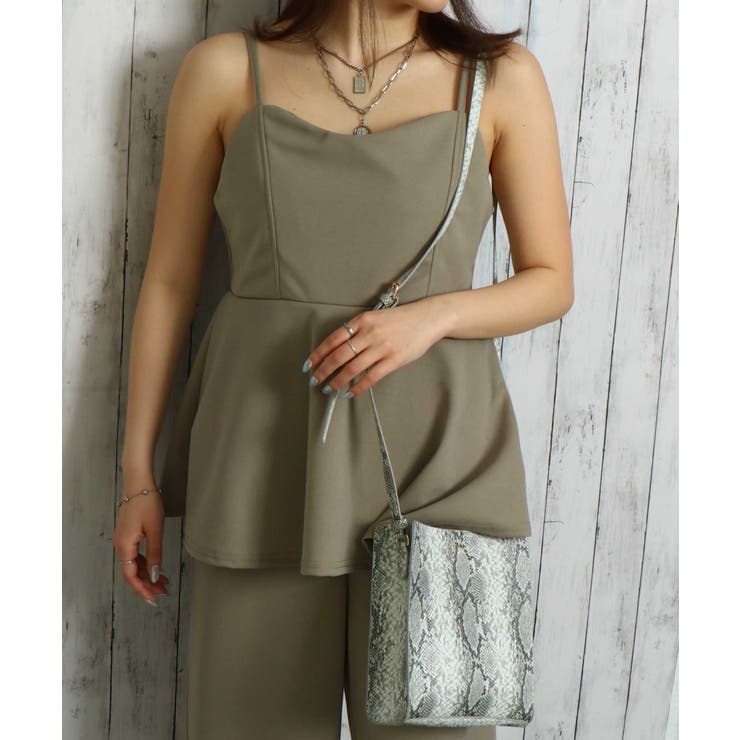 《型押しデザイン×スクエア》縦型ミニショルダーバッグ／シンシアショルダー	 | GORGE  | 詳細画像29 