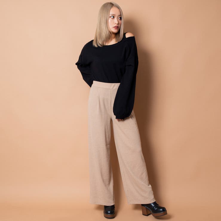 ジャガードワイドパンツ | GORGE  | 詳細画像8 