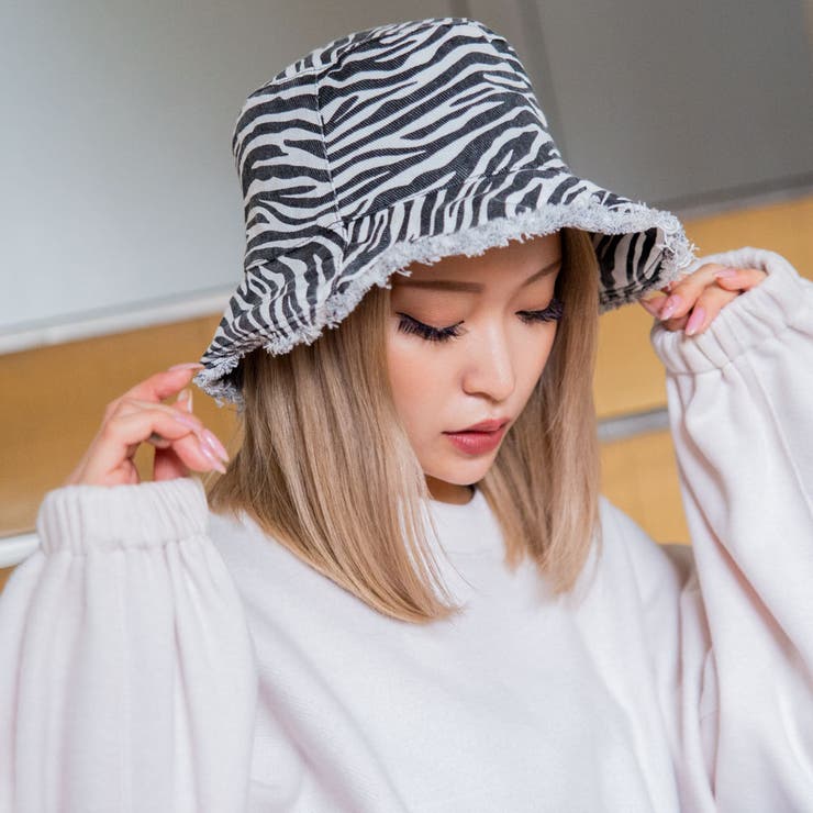 CELINE バゲハ　ゼブラ　L ハット CELINE バゲハ ゼブラ L