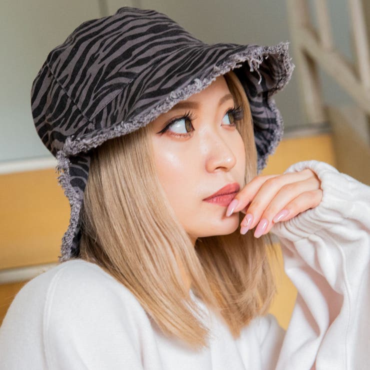 CELINE バゲハ　ゼブラ　L ハット CELINE バゲハ ゼブラ L