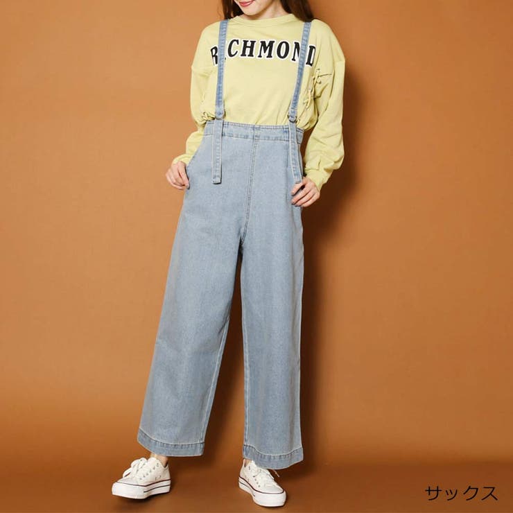 バックファスナーサス付きワイドパンツ[品番：GORW0005713]｜GORGE 