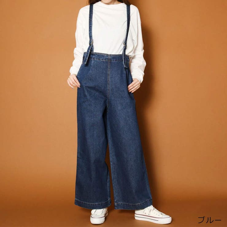 バックファスナーサス付きワイドパンツ[品番：GORW0005713]｜GORGE 