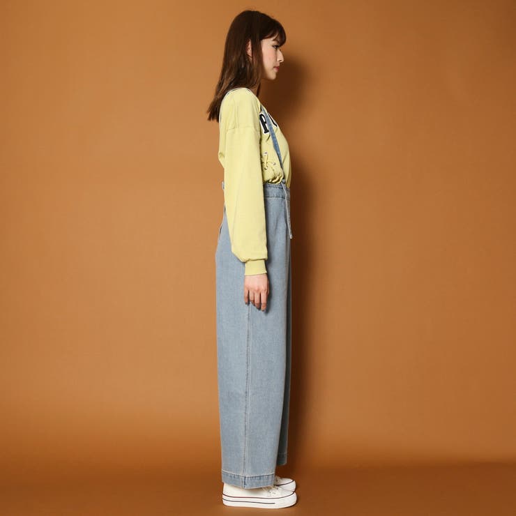 バックファスナーサス付きワイドパンツ[品番：GORW0005713]｜GORGE 