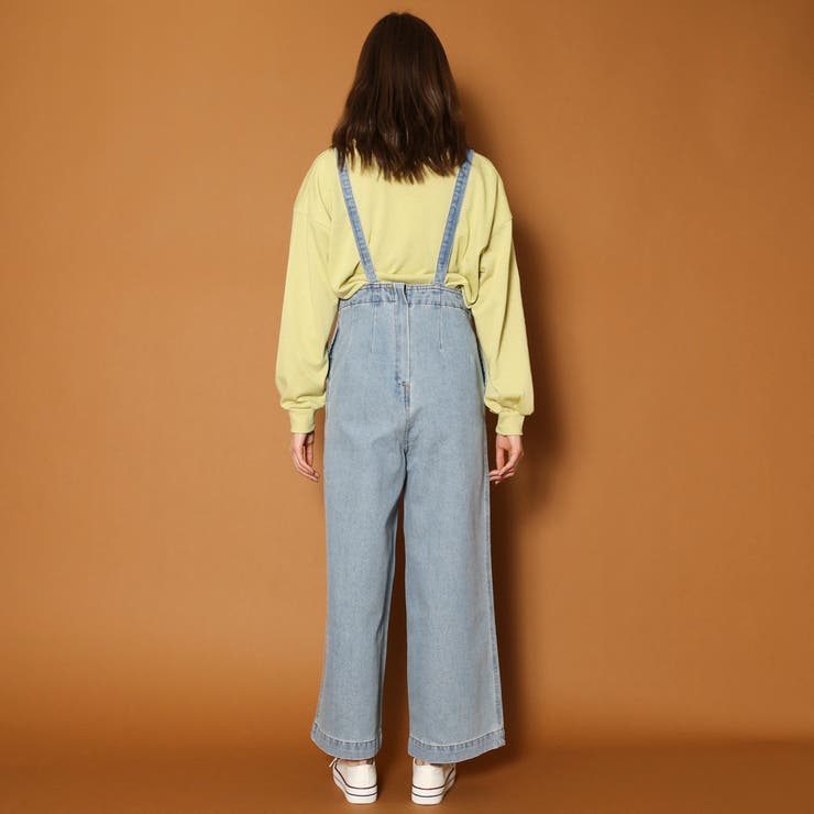 バックファスナーサス付きワイドパンツ[品番：GORW0005713]｜GORGE 